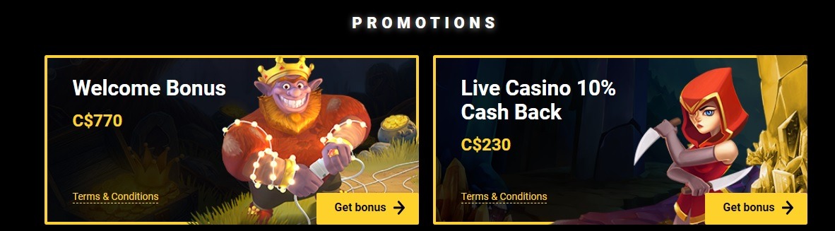 Best online casino promotions