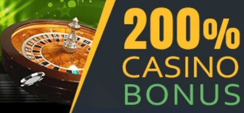 200% casino bonus