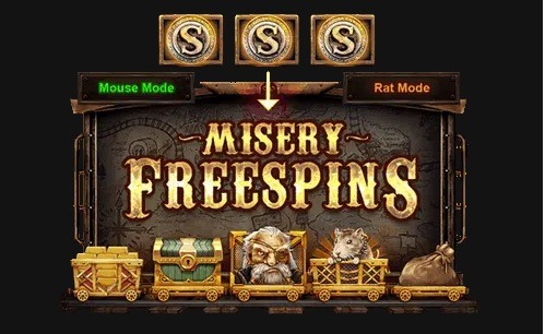 Misery Mining slot bonus