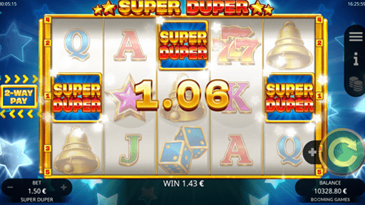 Free Spins Super Duper