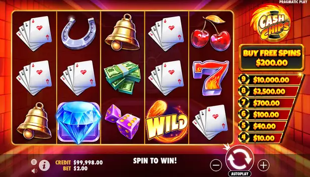 Cash Chips Gameplay