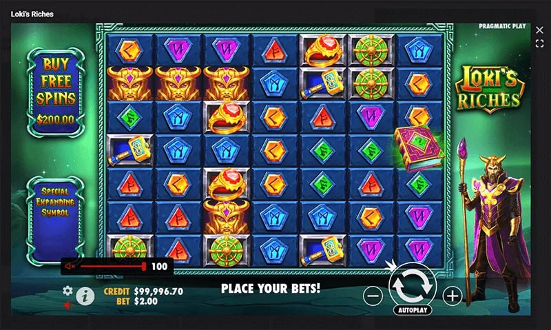 Loki's Riches Gameplay