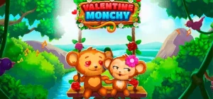Valentine Monchy Slot Logo
